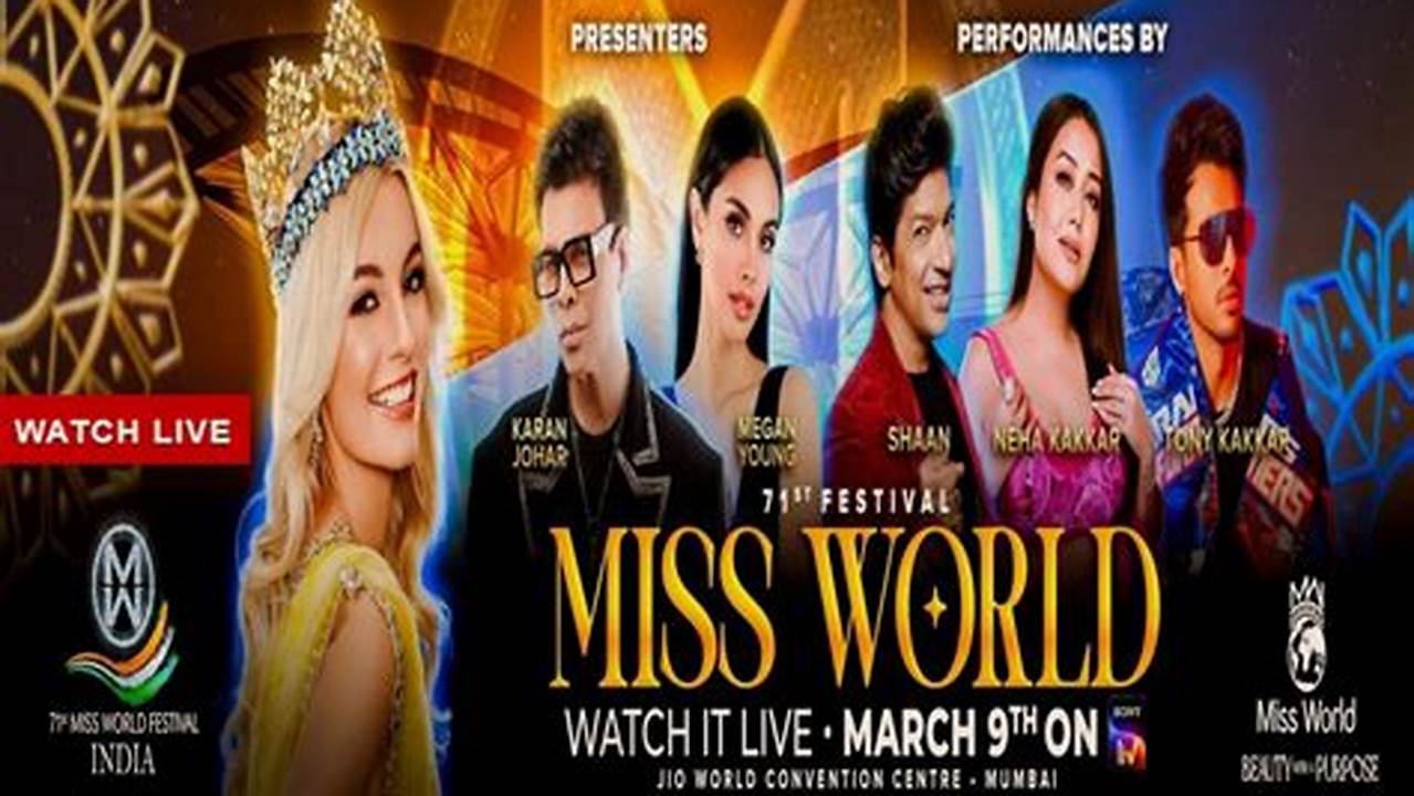 Where To Watch Miss World 2024 Live