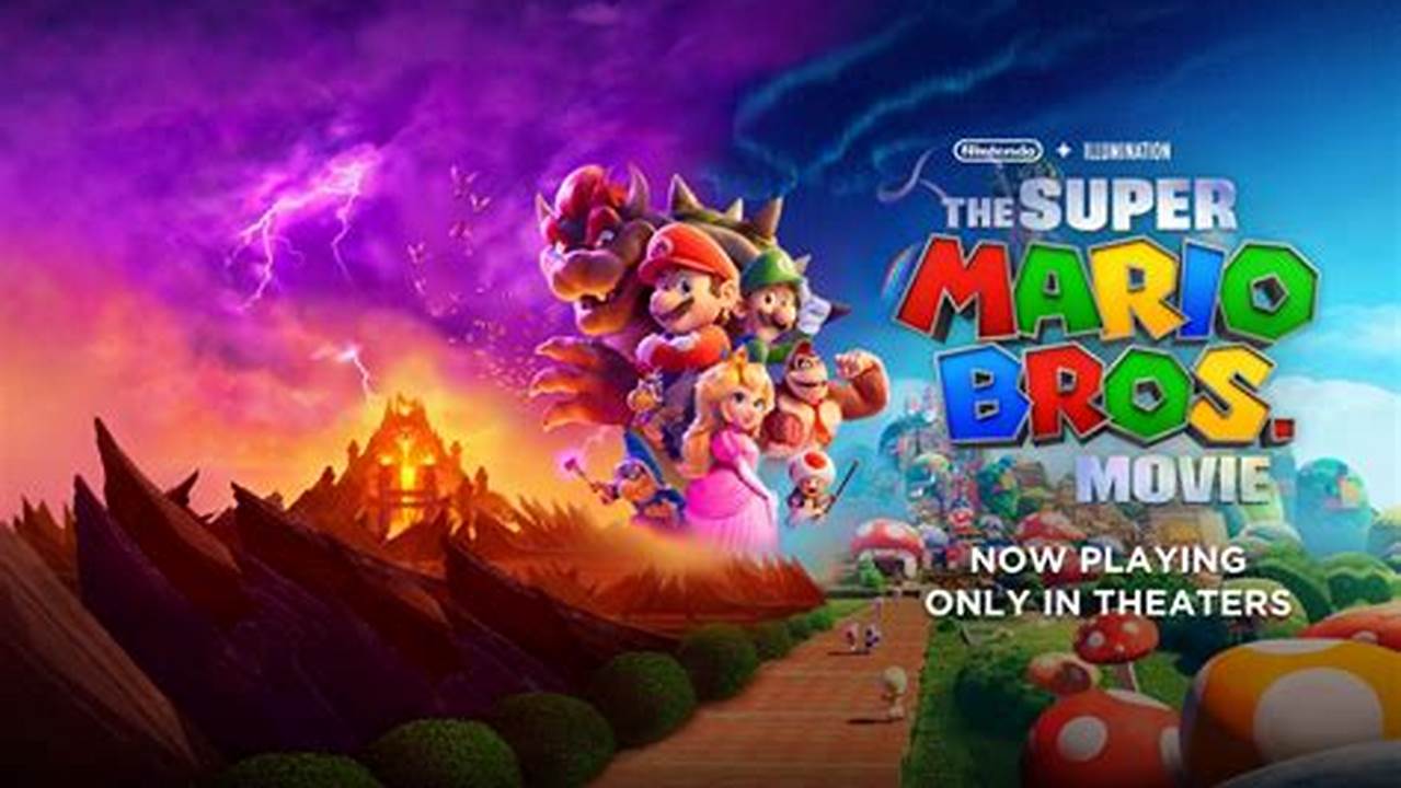 Where To Watch The Super Mario Bros Movie 2024