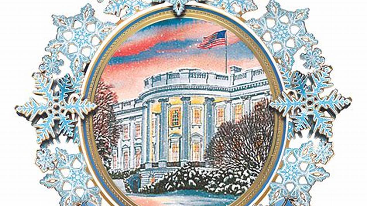 White House Ornaments 2024