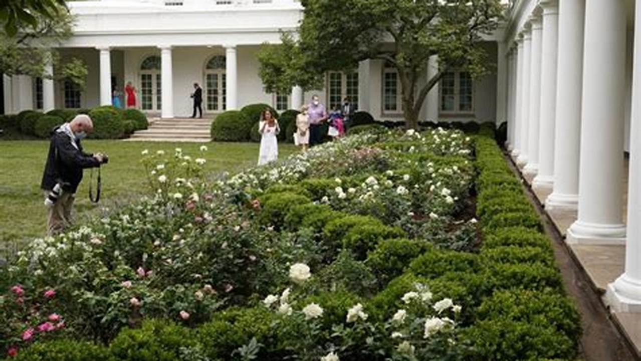 White House Rose Garden 2024