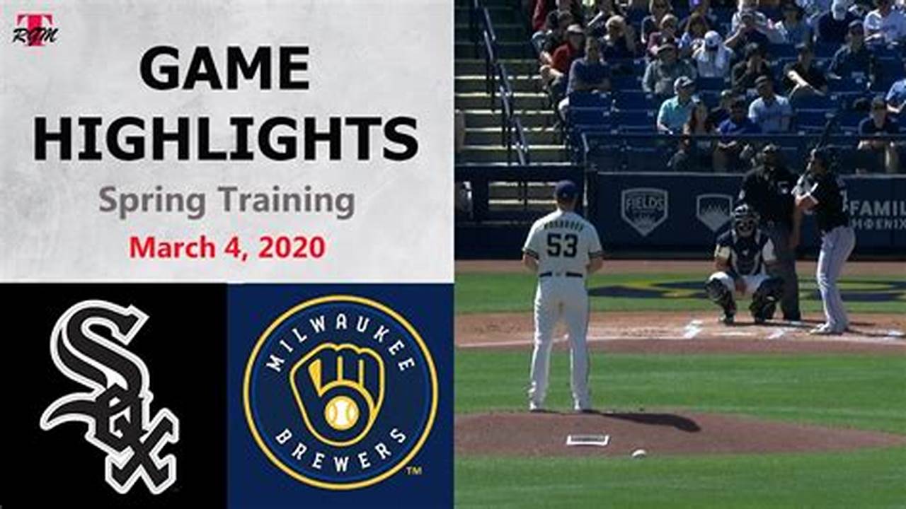 White Sox Brewers 2024