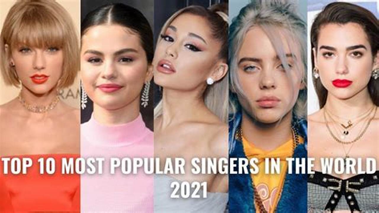 Who Is The Most Famous Singer In The World 2024