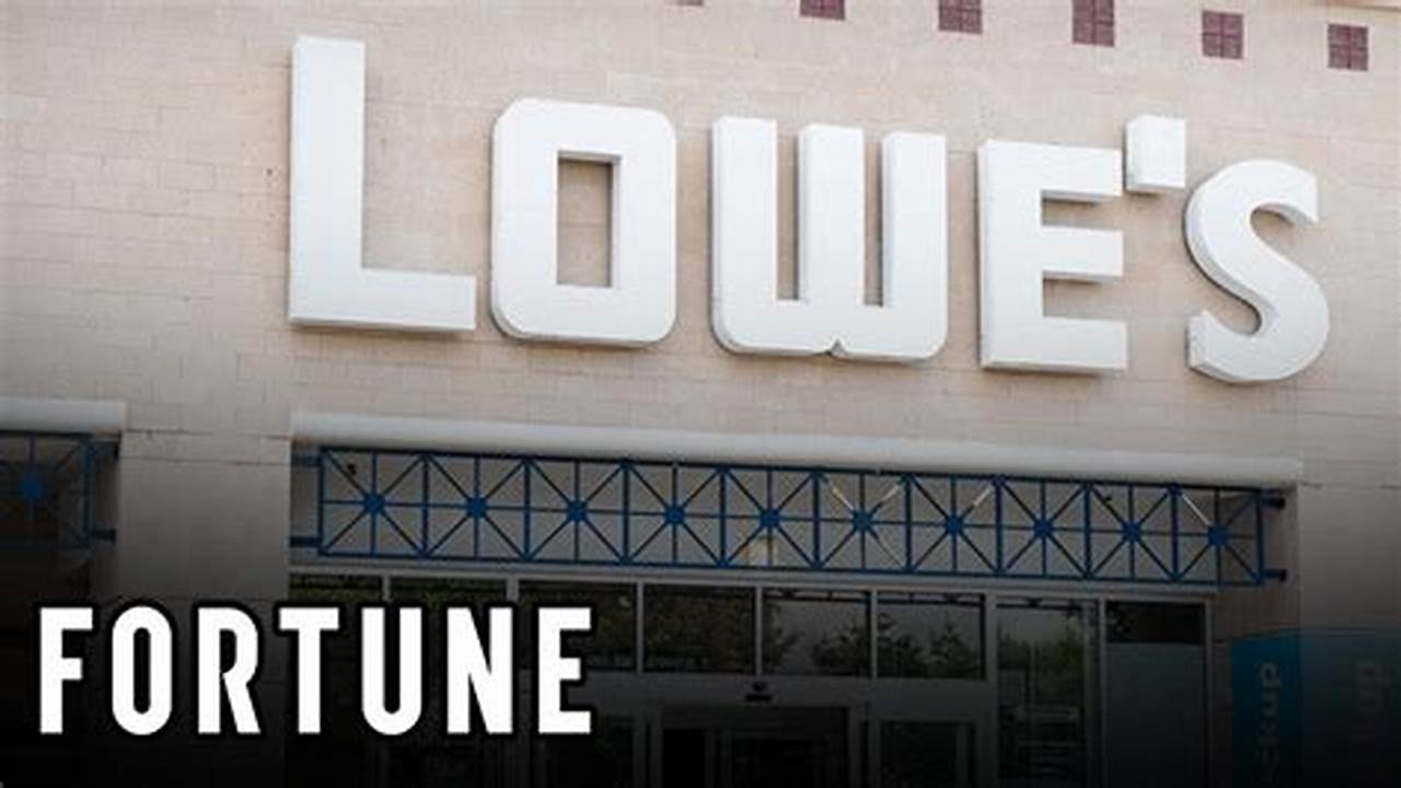 Why Is Lowe'S Closing 50 Stores 2024