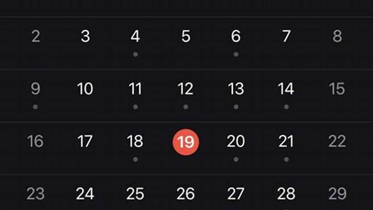 Why Is My Iphone Calendar Not Showing Events