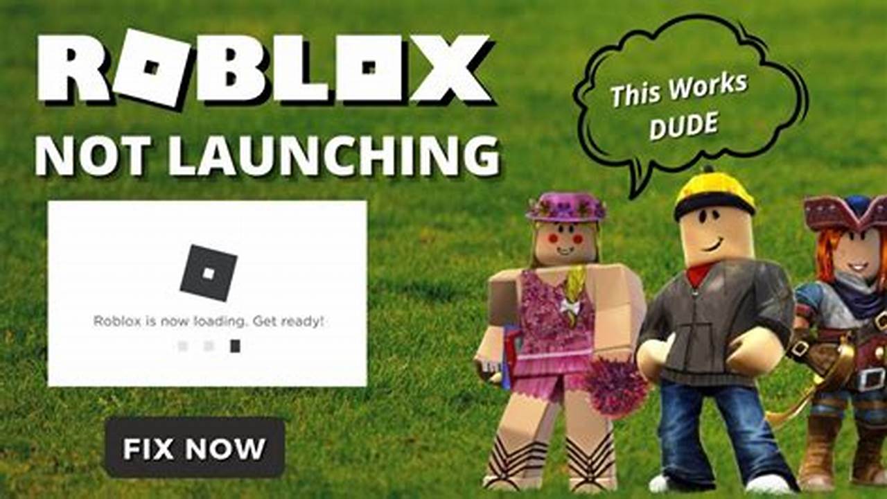 Why Is Roblox Not Launching 2024