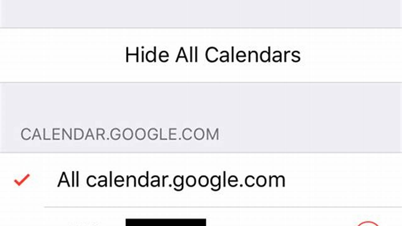 Why Won'T Google Calendar Sync With Iphone