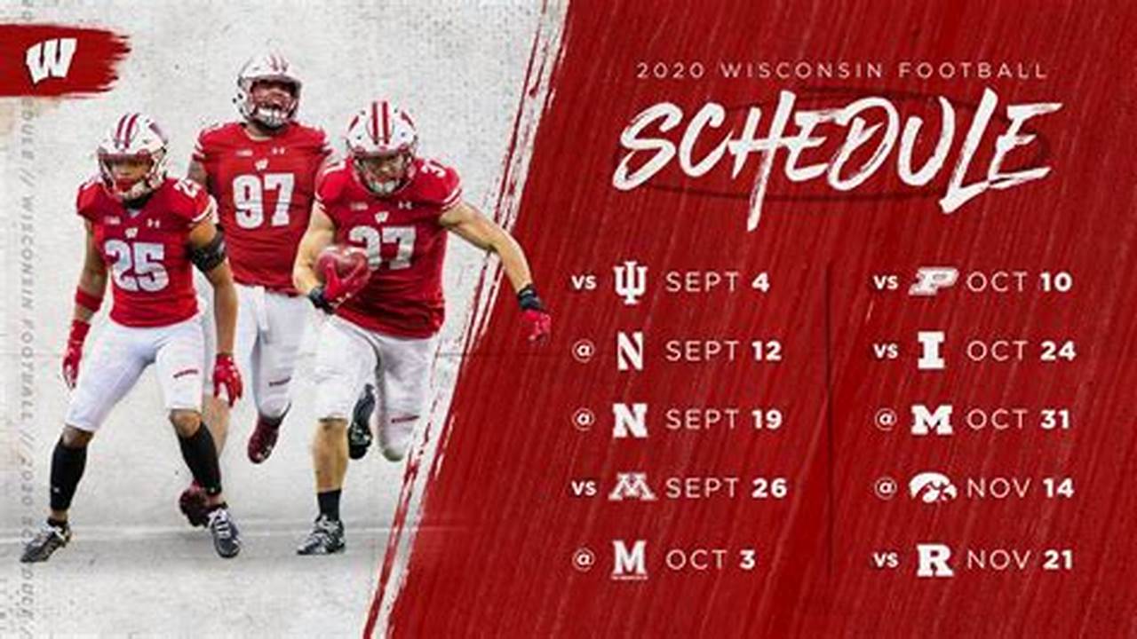 Wi Badger Football Schedule 2024