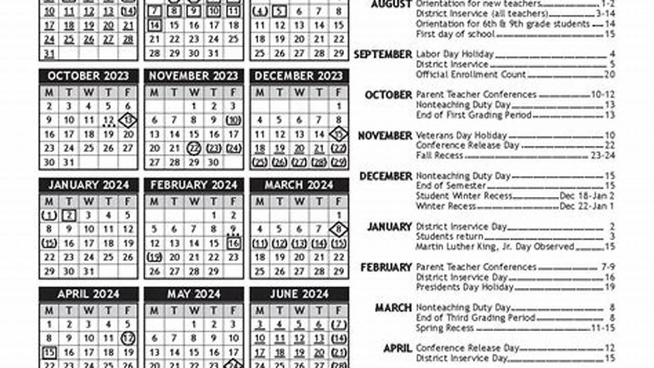 Wichita Public Schools Calendar 2024-25 2024 25