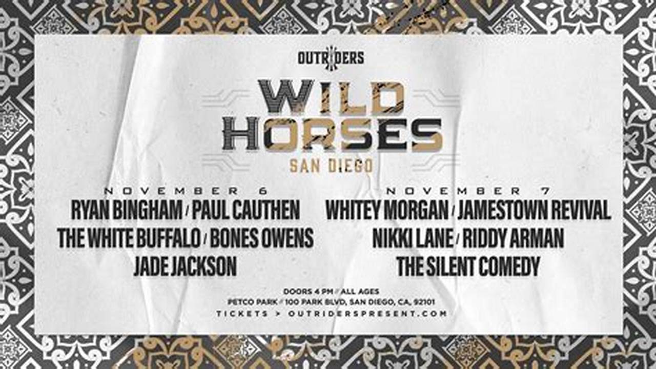 Wild Horse Festival San Diego 2024