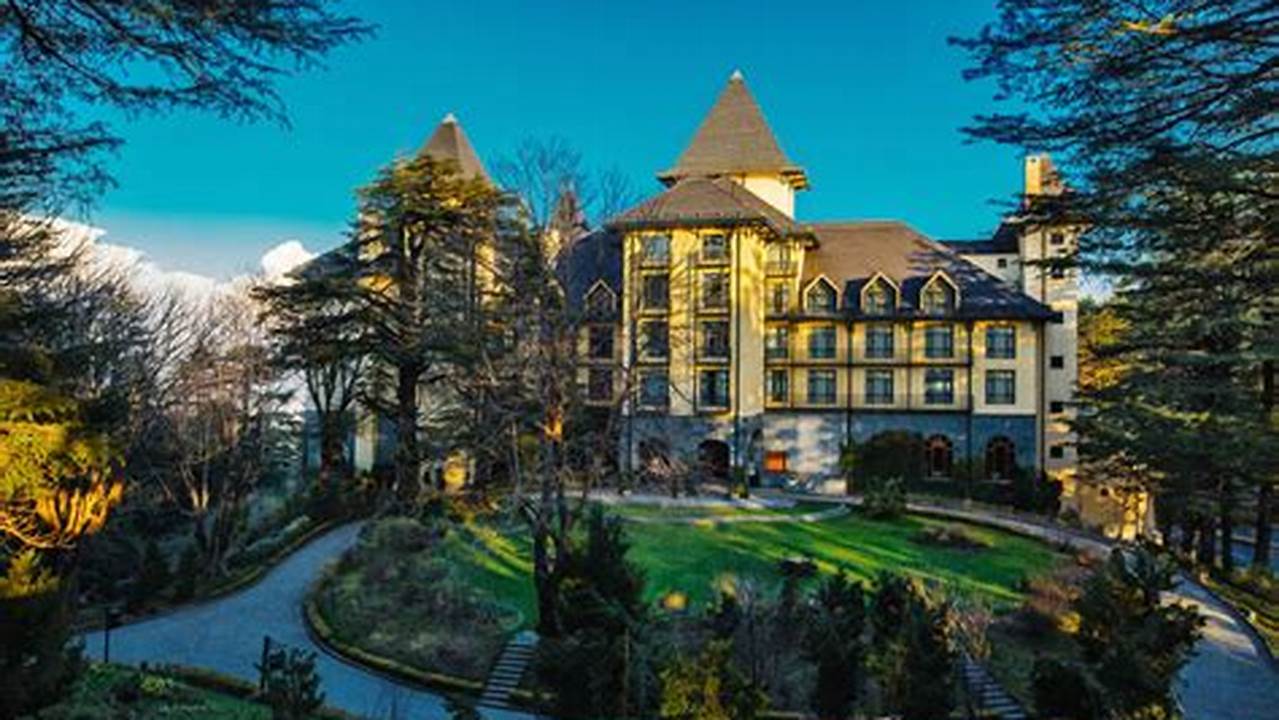 Wildflower Hall Was Once The Estate Of Lord Kitchener Of Khartoum, And Is Located About 13Kms From The Hill Station Of Shimla On Top Of A Knoll Overlooking A., Images