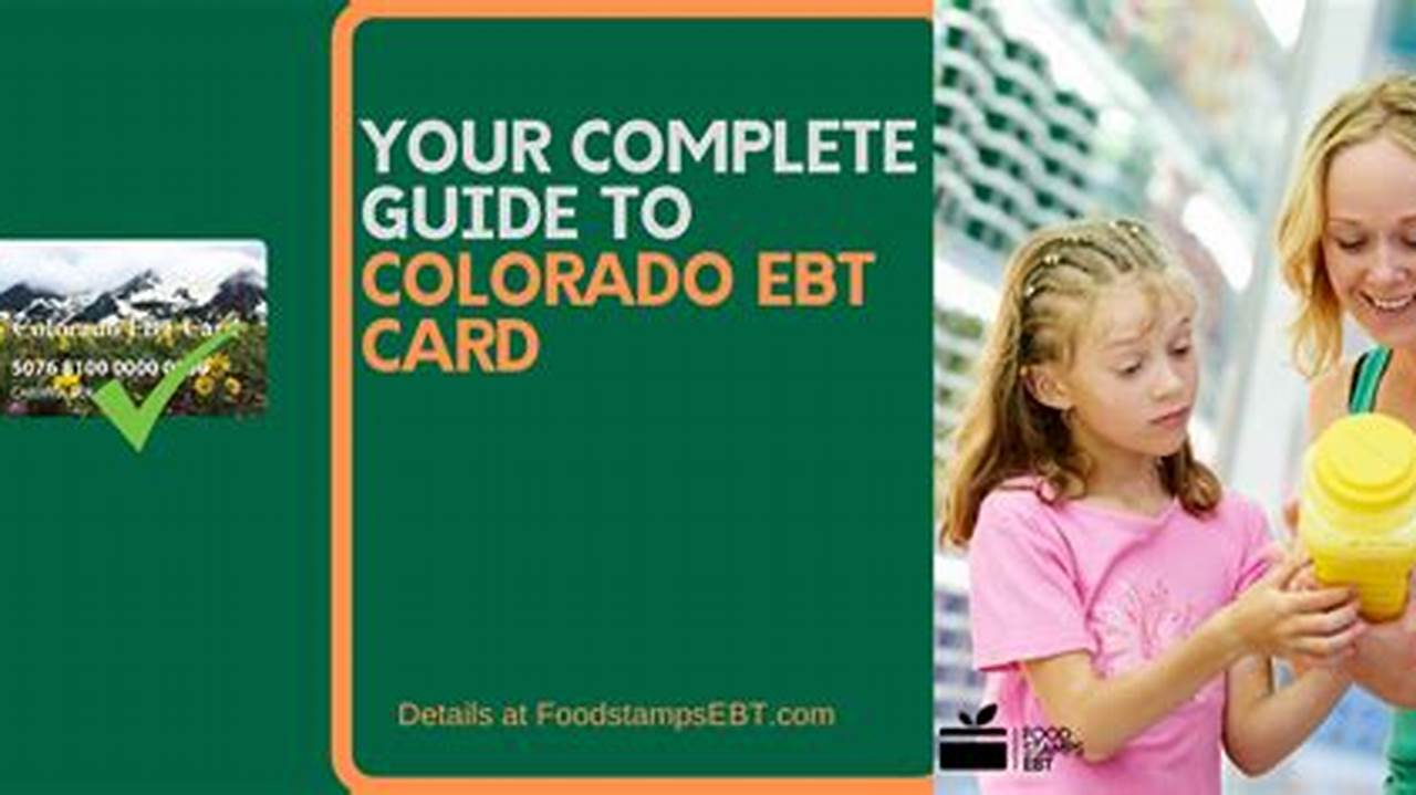 Will The P-Ebt Card Be Reloaded Colorado 2024