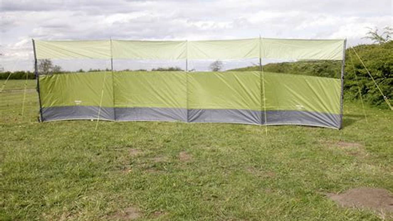 Wind Protection, Camping
