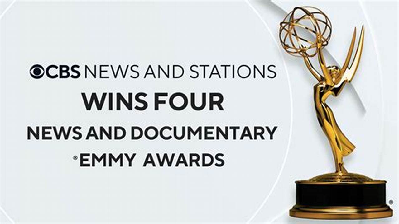 Winner Of The 2023 News &amp;Amp; Documentary Emmy For Outstanding Recorded News Program, Cbs., 2024