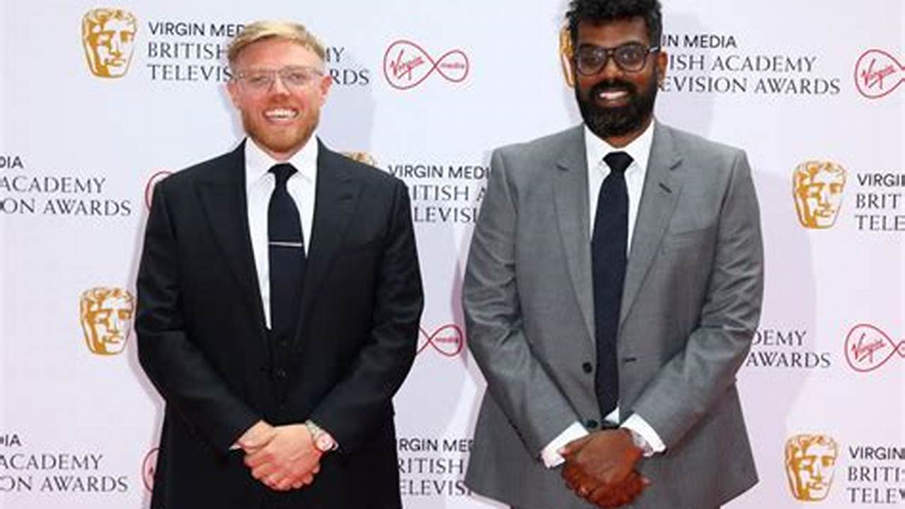 Winners Of This Year&#039;s Bafta Tv Awards Will Be Announced At A Ceremony Hosted By Romesh Ranganathan And Rob Beckett On 12 May., 2024