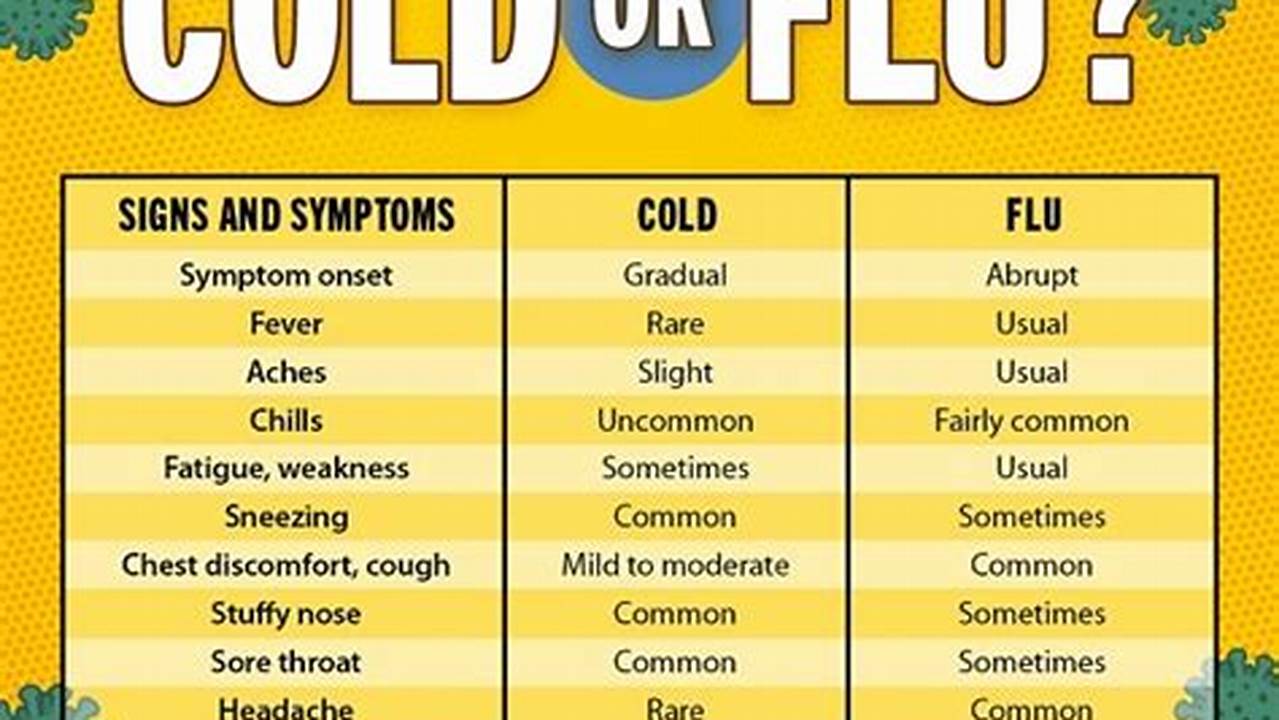 Winter 2024 Flu Symptoms