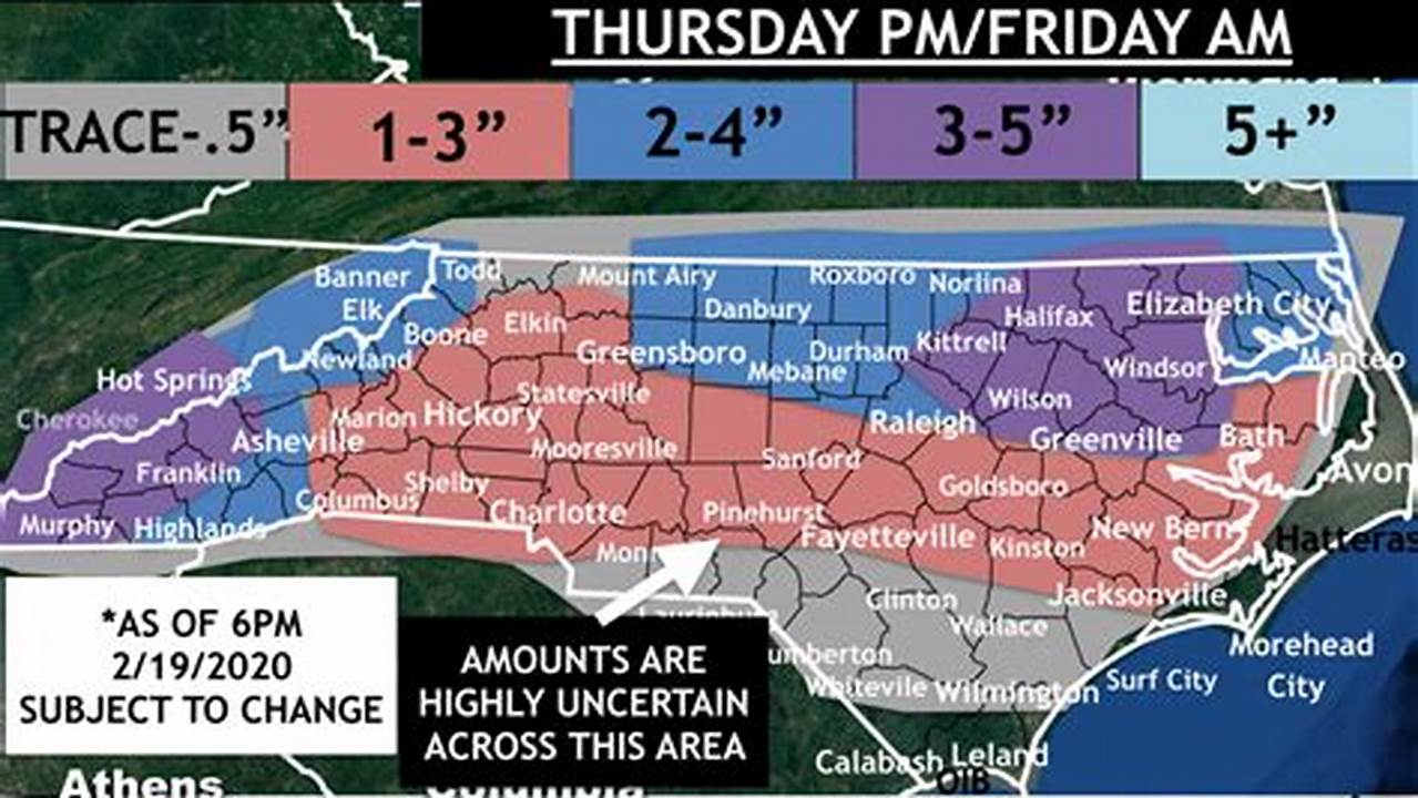 Winter 2024 North Carolina