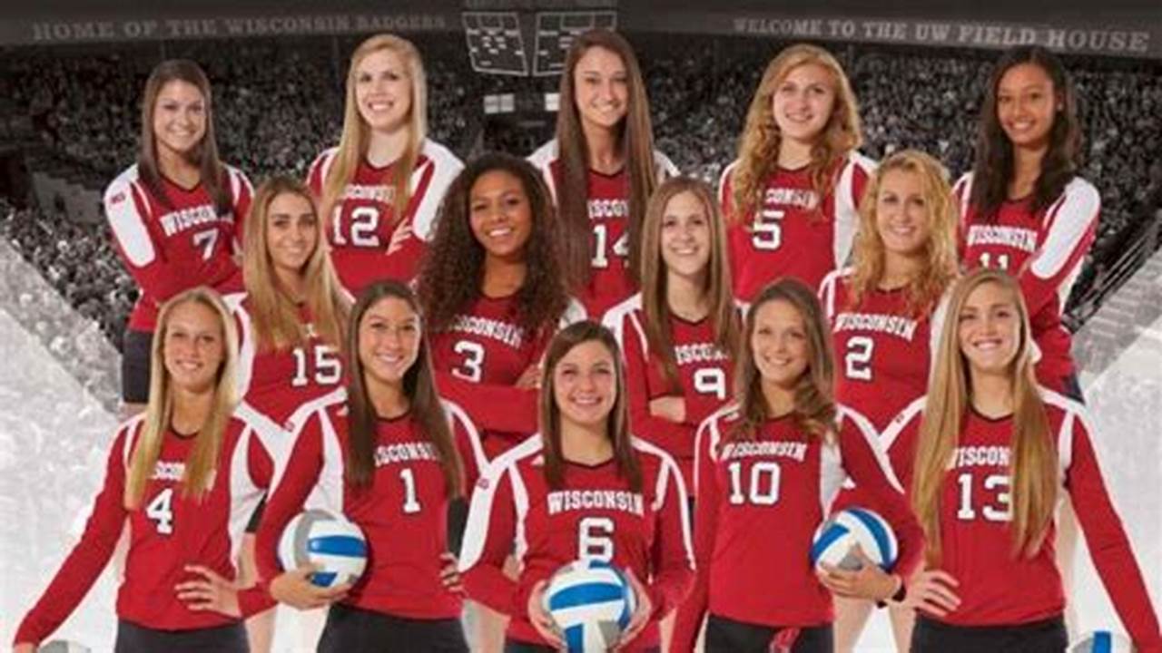 Wisconsin Volleyball Roster 2024 Pictures