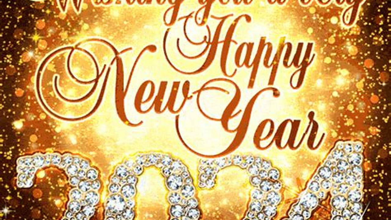 Wishing You A Blessed New Year 2024 Images