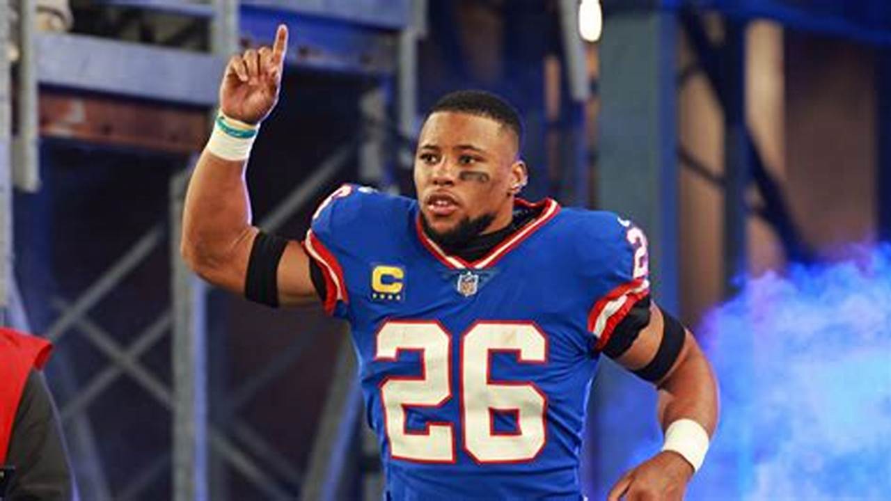 With A Weak Draft Class At The Running Back Position, Marquee Free Agents Such As Saquon Barkley And., 2024