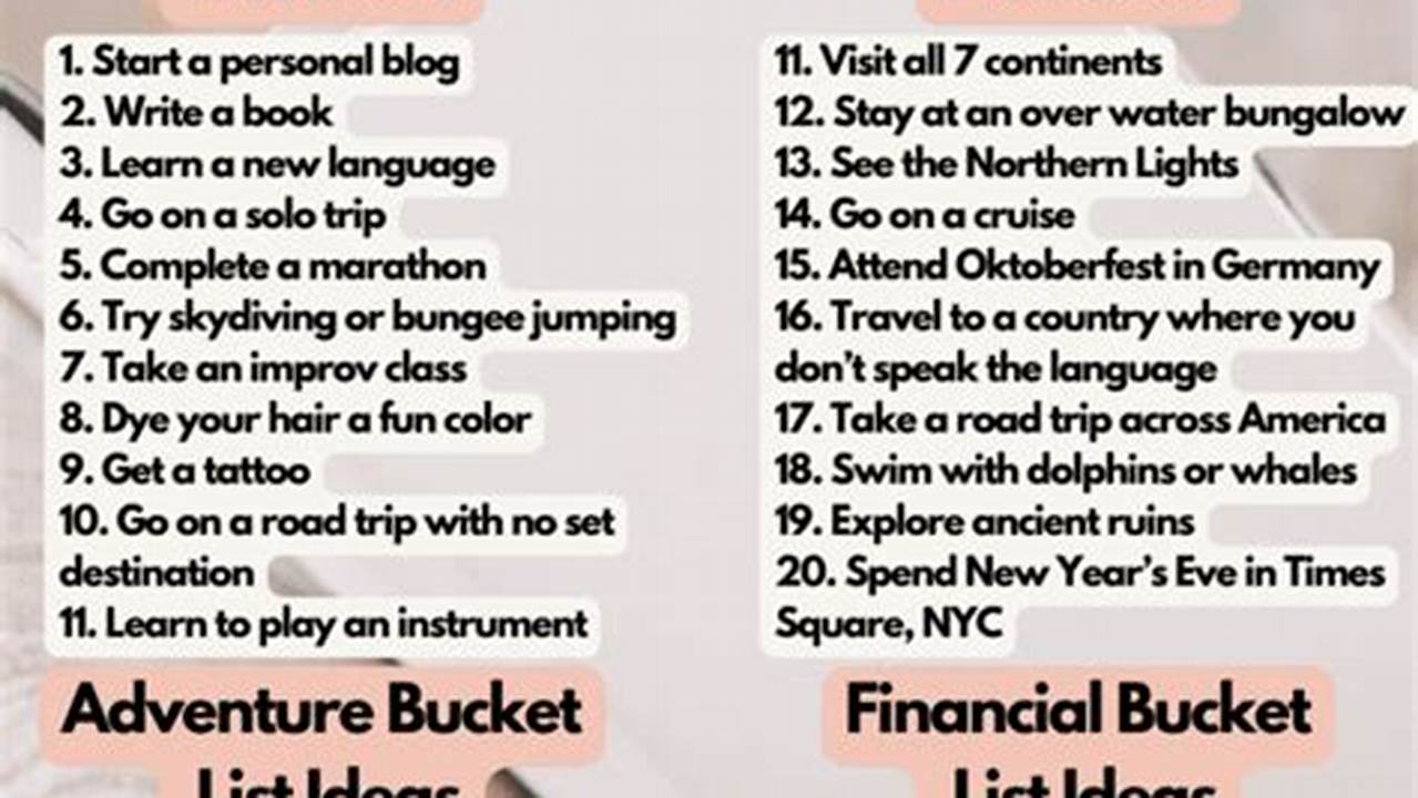 With More People Planning Their Travel Bucket List In., 2024