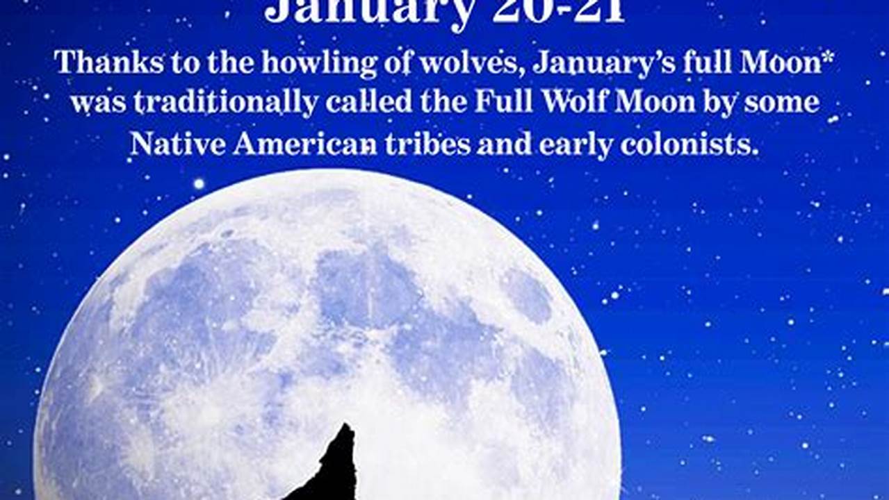 Wolf Moon 2024 Meaning