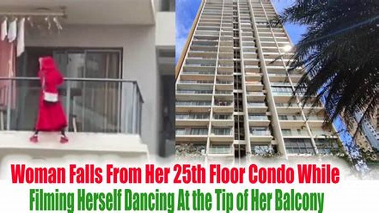 Woman Falls From Balcony 2024