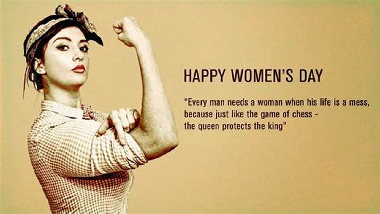 Women'S Day 2024 Quotes In English