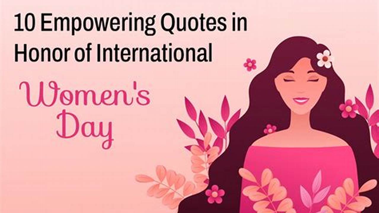 Womens Day 2024 Quotes