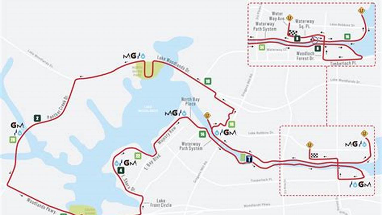 Woodlands Ironman 2024 Route
