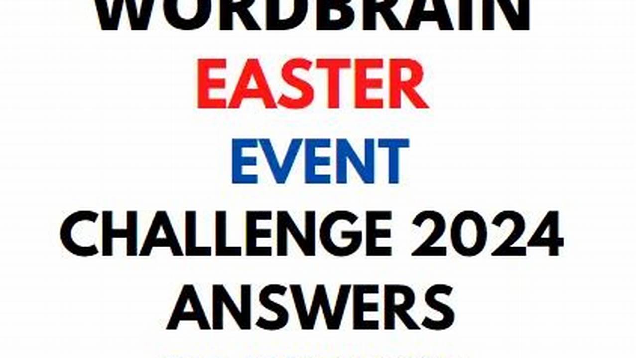 Wordbrain Easter Event Daily Puzzle March 18 2024 Answerswordbrain Easter Event Daily Puzzle Solutions#Easterevent2024 #Goanswer., 2024