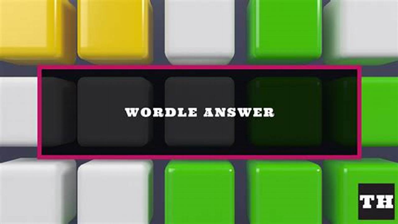 Wordle April 14 2024 Clue