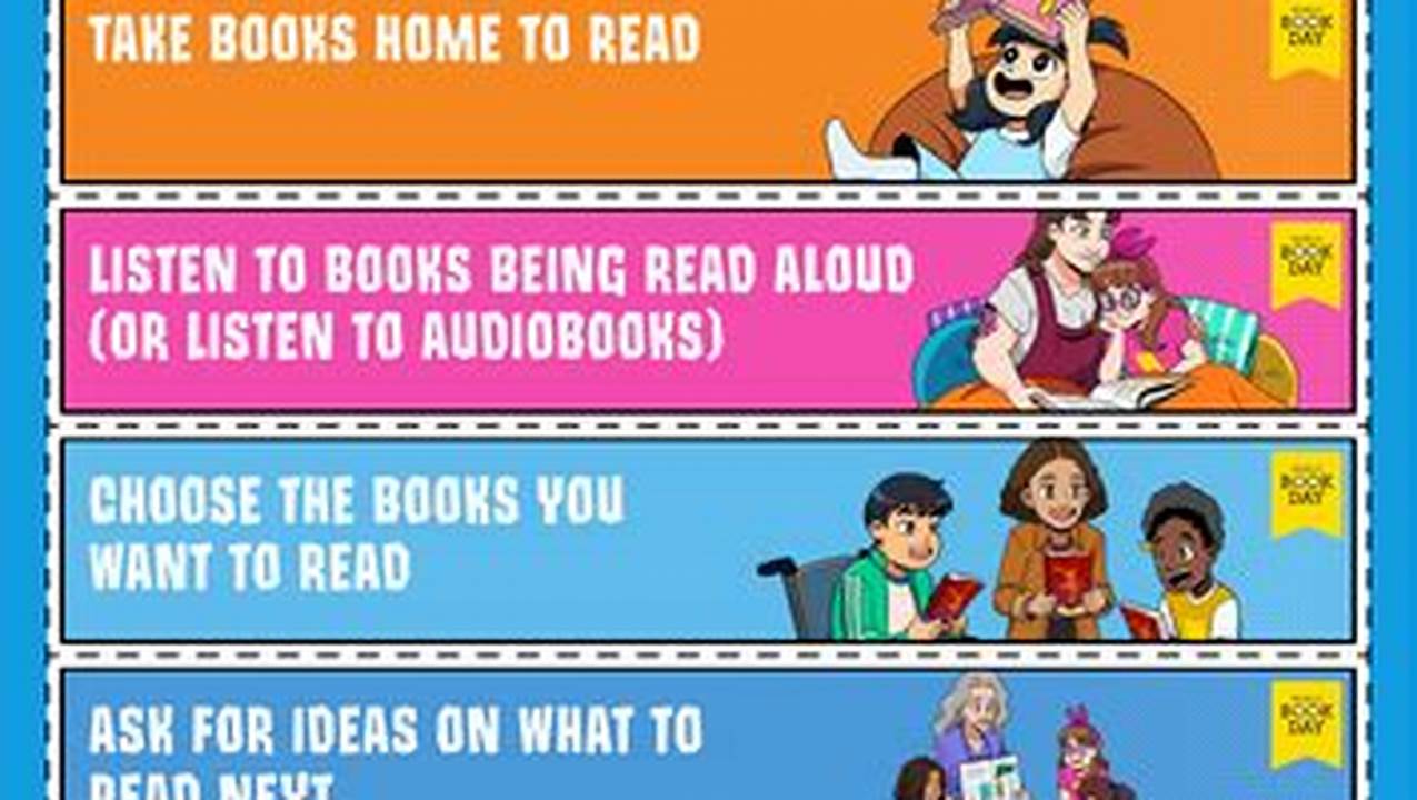 World Book Day 2024 Read Your Way Poster., 2024