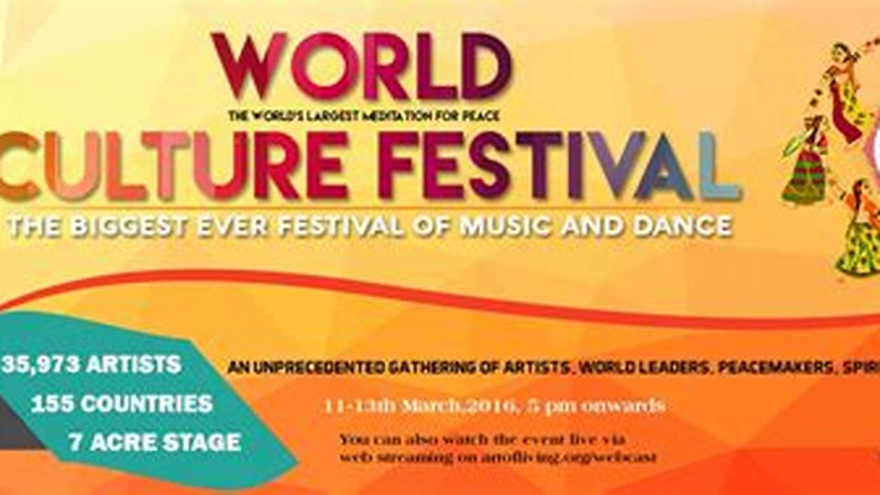 World Cultural Festival 2024