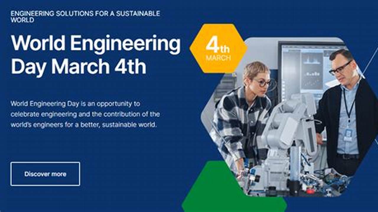 World Engineering Day For Sustainable Development., 2024
