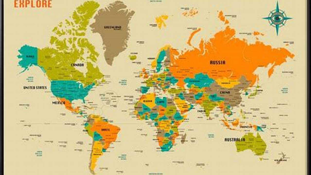 World Map Latest 2024