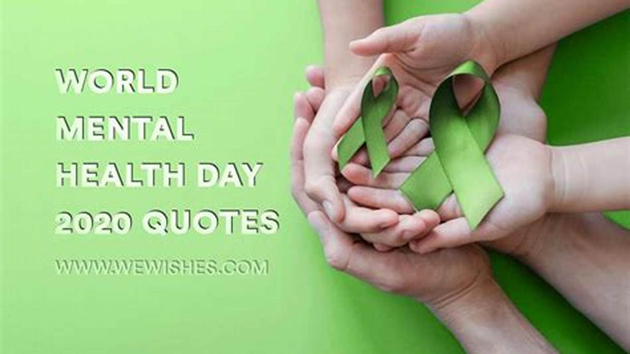 World Mental Health Day 2024 Quotes