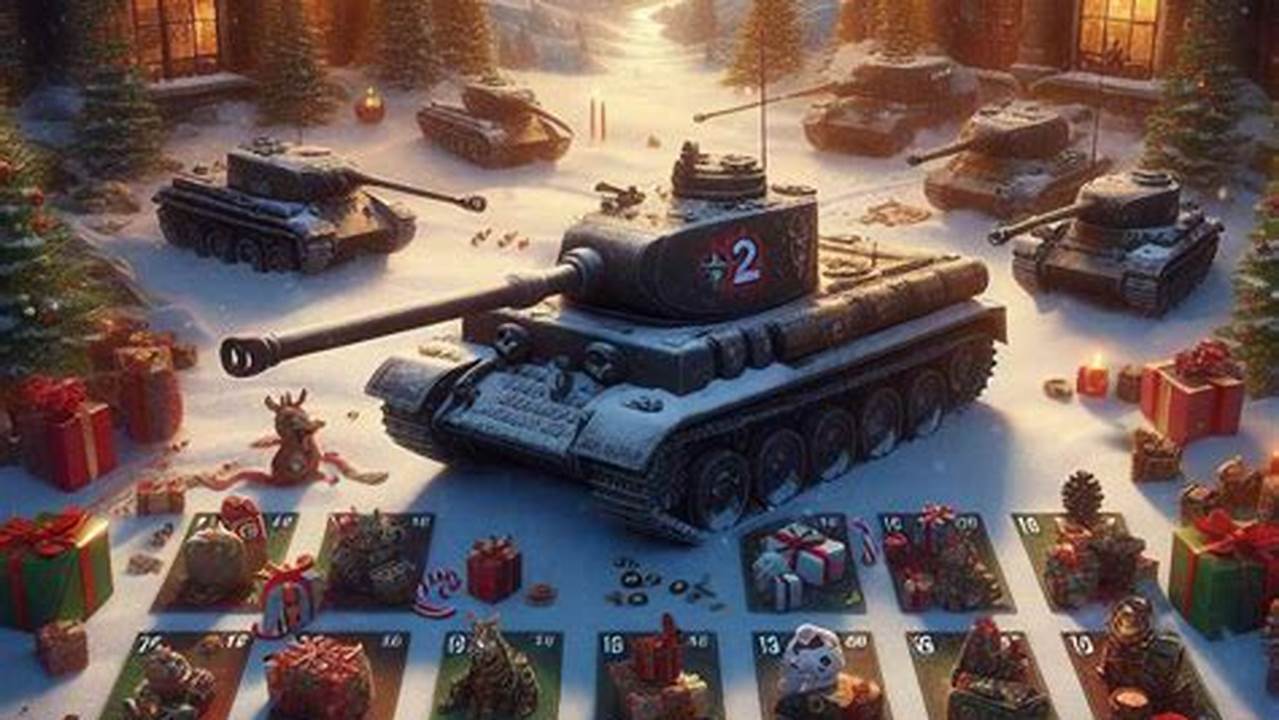 World Of Tanks Advent Calendar 2024