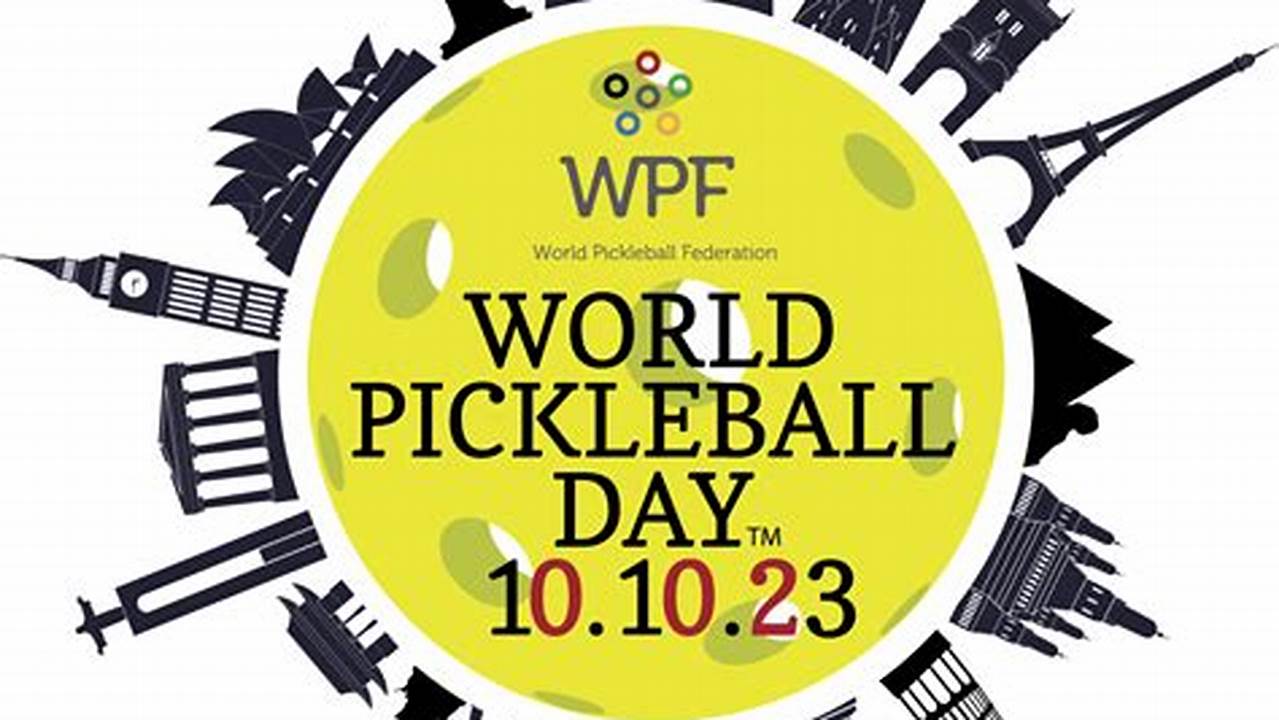 World Pickleball Day 2024 Wikibooks