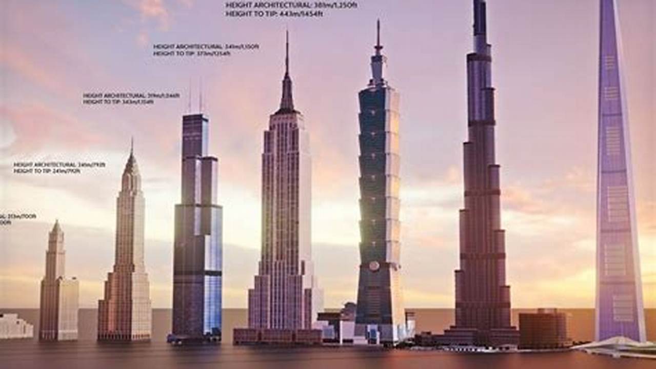 Worlds Tallest Buildings 2024