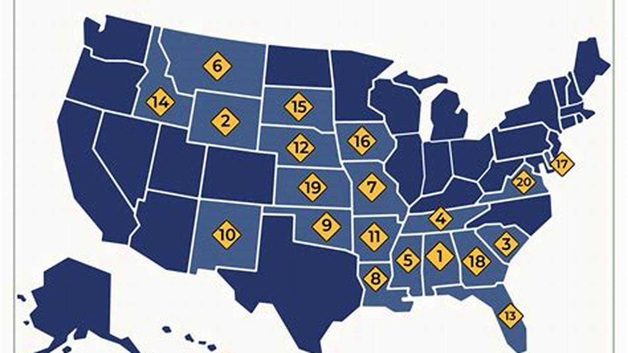 Worst States To Drive In 2024