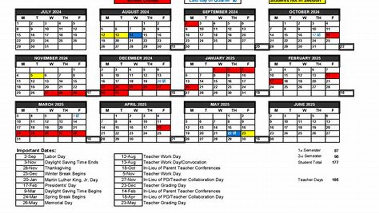 Worthington Schools Calendar 2024-2024