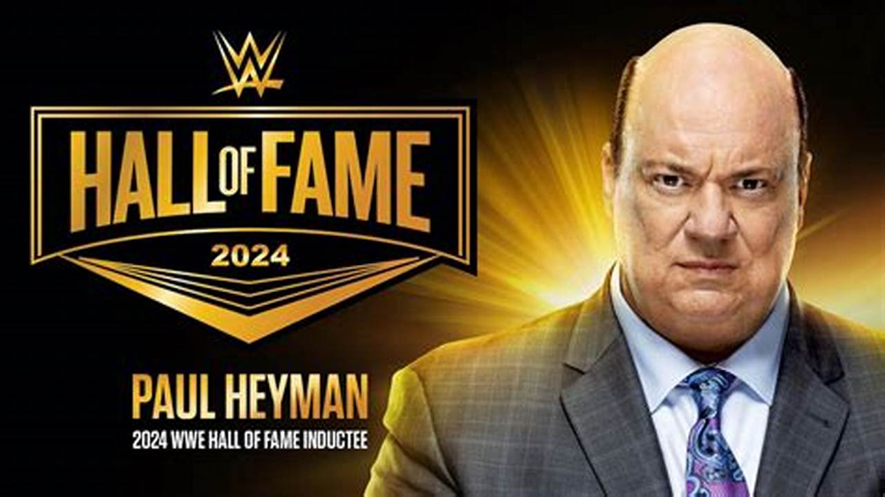 Wwe Hall Of Fame Class Of 2024