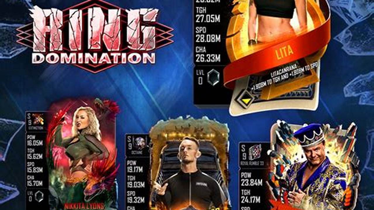 Wwe Supercard Team Ring Dom Cards This Week 2024