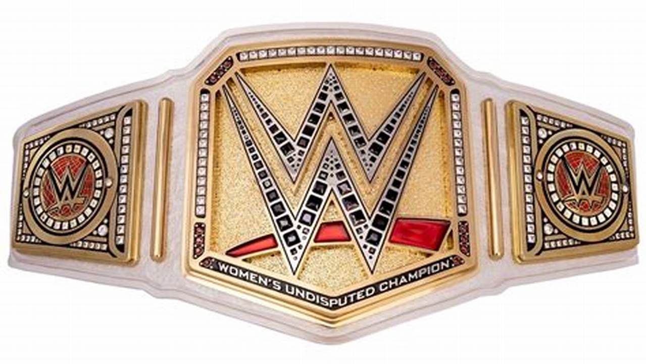 Wwe Title Belts 2024