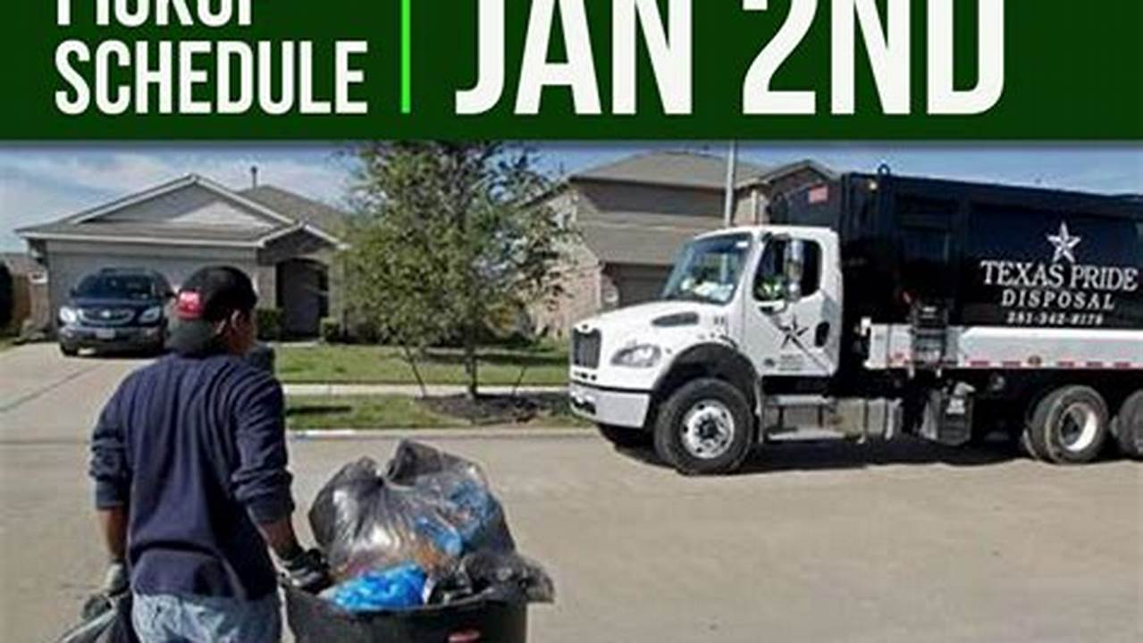 Wylie Trash Pickup Holiday Schedule 2024 Texas