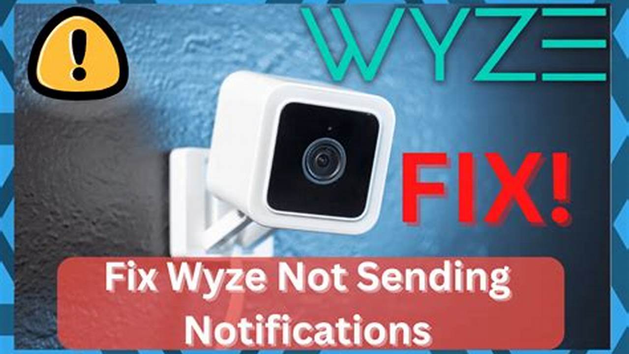 Wyze Notifications Not Working 2024
