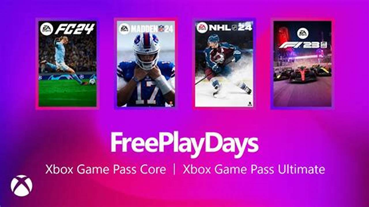 Xbox Free Play Days December 2024