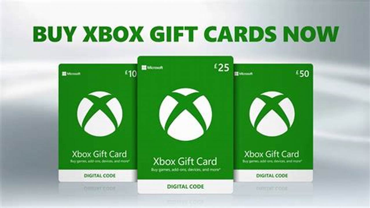 Xbox Gift Card Free 2024