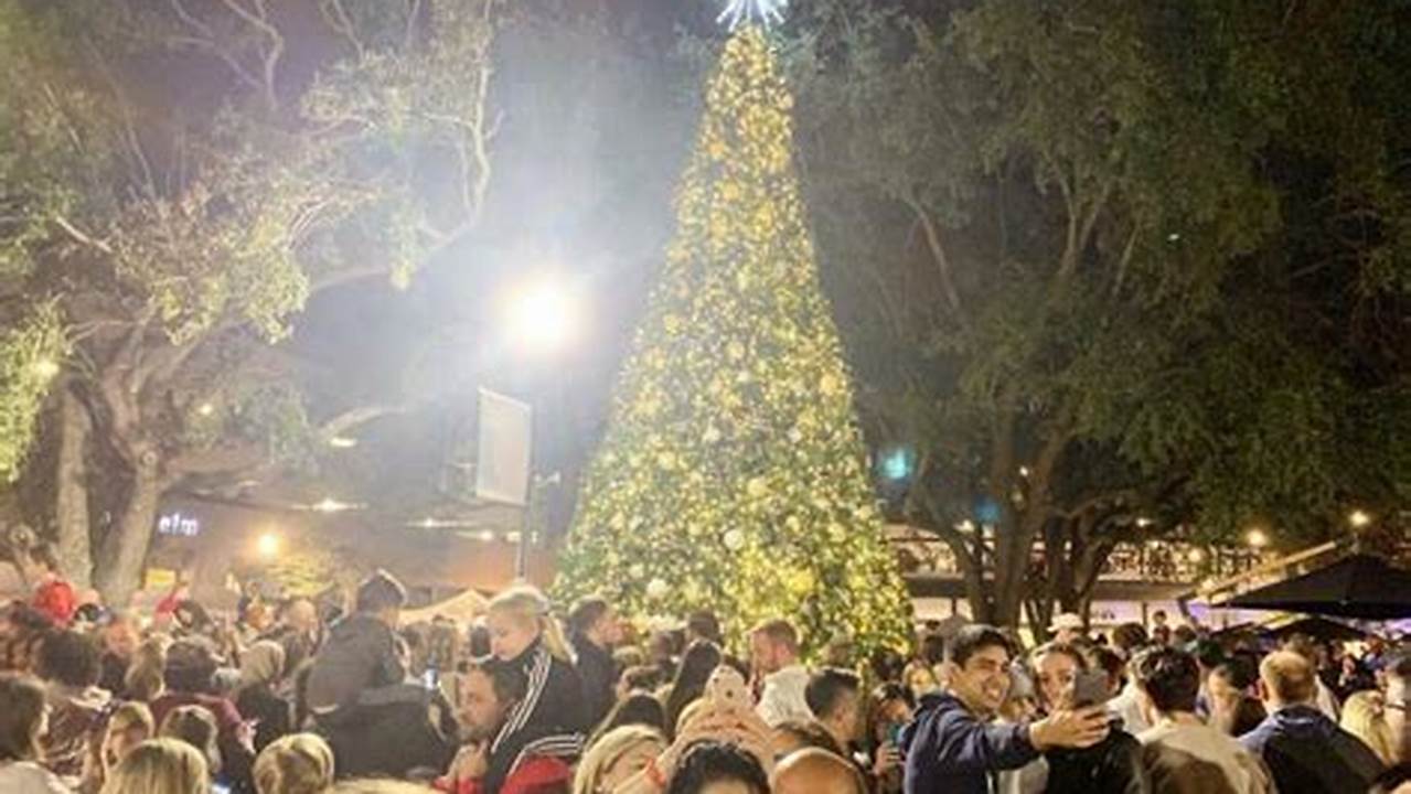 Ybor Tree Lighting 2024