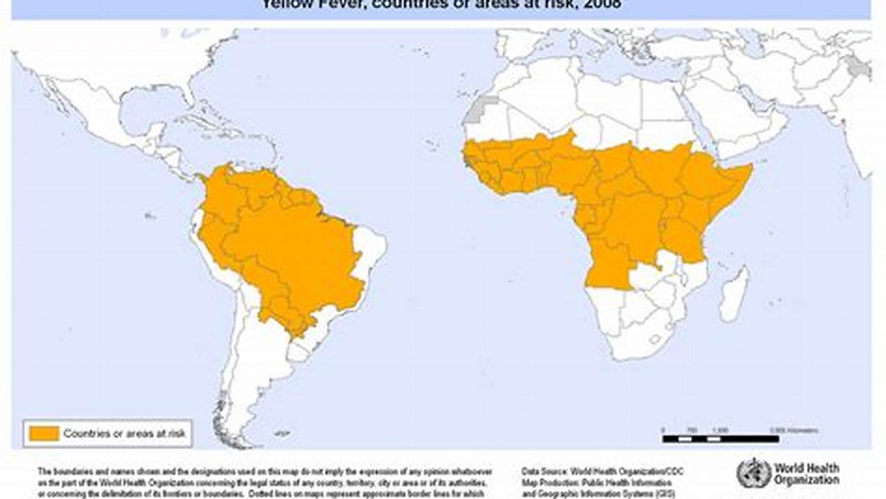 Yellow Fever Countries List 2024 Usa